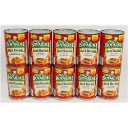 BAG OF CHEF BOYARDEE CANNED FOOD