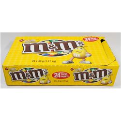 BOX OF PEANUT M&M'S 24 PACKS IN BOX