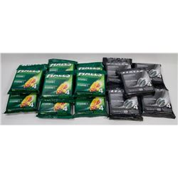 BAG OF ASSORTED HALLS SUPPLEMENT DROPS.