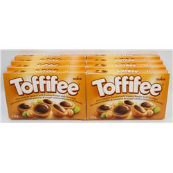 BAG OF TOFFIFEE CHOCOLATES.