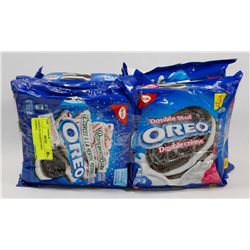 6 BAGS OF ASSORTED OREO COOKIES.
