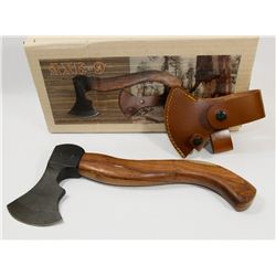 NEW! 12.5" ZOMBIE KILLER WOODEN HANDLE AXE WITH