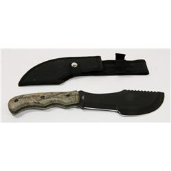 NEW! 11" ZOMBIE SURVIVAL KNIFE WITH NYLON SHEATH