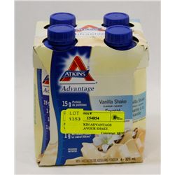 PACK OF ATKIN ADVANTAGE VANILLA FLAVOUR SHAKE.