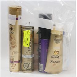 LOT OF PANTENE HAIRSPRAY, MOISTURIZER AND MORE.