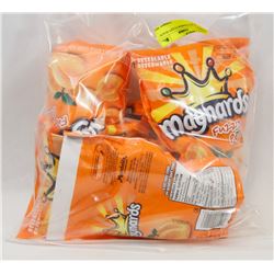 BAG OF MAYNARDS FUZZY PEACH CANDIES.