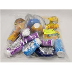 BAG OF ASSORTED LIQUID DRINK MIX