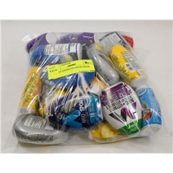 BAG OF ASSORTED LIQUID DRINK MIX
