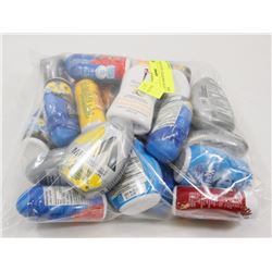 BAG OF ASSORTED LIQUID DRINK MIX