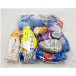 BAG OF ASSORTED LIQUID DRINK MIX