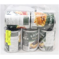 BAG OF ASSORTED E.D. SMITH PIE FILLING