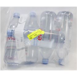 BAG OF EVIAN NATURAL SPRING WATER.