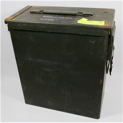MILITARY ISSUE METAL CONTAINER