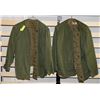 Image 1 : LOT OF 2 ARMY COAT LINERS