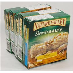 LOT OF 5 NATURE VALLEY GRANOLA BARS