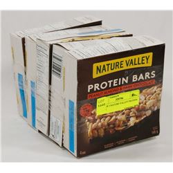 LOT OF 5 NATURE VALLEY PROTEIN BARS