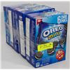 Image 1 : LOT OF 4 BOXES OF OREO MINIS.