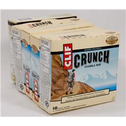LOT OF 5 GRANOLA BARS INCL CLIF CRUNCH AND NATURES