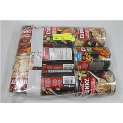 BAG OF ASST CAMPBELLS CHUNKY SOUP