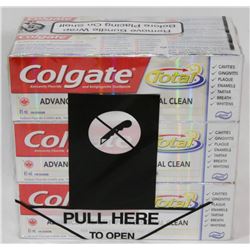 LOT OF 6 COLGATE TOTAL TOOTHPASTES.