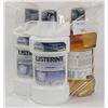 BAG OF MISC INCLUDING LISTERINE MOUTH WASH