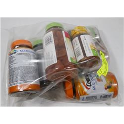 BAG OF CENTRUM AND VITA FUSION GUMMY VITAMINS.