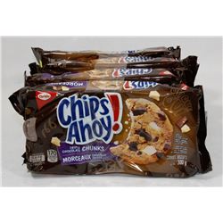 LOT OF 4 CHIPS AHOY TRIPLE CHOCOLATE
