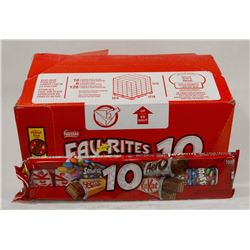 CASE OF NESTLE FAVORITES - SMARTIES, COFFEE CRISP,