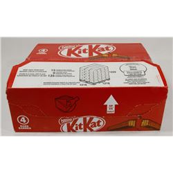 CASE OF NESTLE KITKATS.