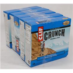 5 BOXES OF CLIF CRUNCH GRANOLA BARS