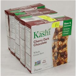 LOT OF 6 KASHI CHERRY DARK CHOCOLATE WHOLE GRAIN
