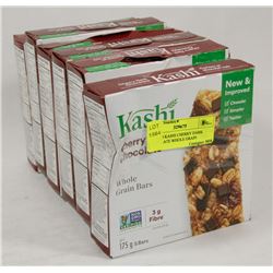 LOT OF 6 KASHI CHERRY DARK CHOCOLATE WHOLE GRAIN