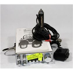 CB RADIO UNIDEN PC66A WITH ANTENNAE AND MAGNETIC