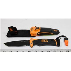 GERBER BEAR GRYLLS KNIFE WITH SHEATH.