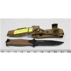 GERBER KNIFE WITH SHEATH.