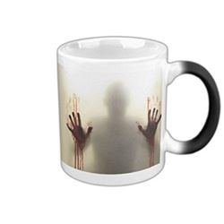 HEAT ACTIVATED ZOMBIE HANDS COFFEE MUG