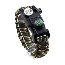 20 IN 1 SURVIVAL PARACORD BRACELET