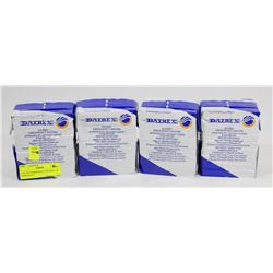 LOT OF 4 EMERGENCY RATIONS. 18 BARS EACH.