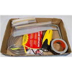 FLAT OF ASSORTED INCLUDING SHAKER SIPHON