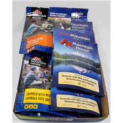 FLAT OF ASSORTED RATIONS.