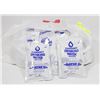 Image 1 : BAG OF EMERGENCY DRINKING WATER PACKETS.
