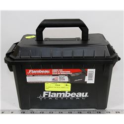 FLAMBEAU TACTICAL AMMO CAN BOX.