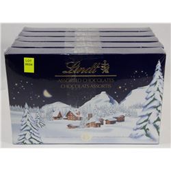 5 BOXES OF LINDT ASSORTED CHOCOLATES