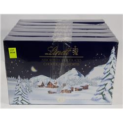 6 BOXES OF LINDT ASSORTED CHOCOLATES