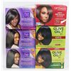 Image 1 : LARGE BAG OF ASSORTED HAIR RELAXERS.