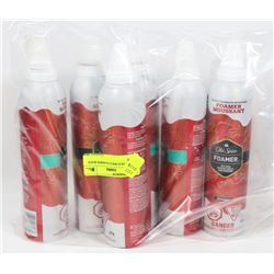 BAG OF OLD SPICE FOAMER BODY WASH.