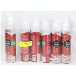 BAG OF OLD SPICE FOAMER BODY WASH.