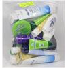 Image 1 : BAG OF ASSORTED HAND CREAMS AND MORE.