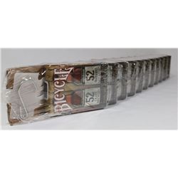 LOT OF 12 BICYCLE PLAYING CARDS.