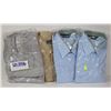 Image 1 : LOT OF 3 DRESS SHIRTS AND 1 SWEATER
